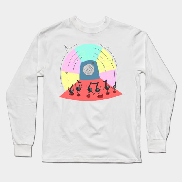 Kawaii Music Long Sleeve T-Shirt by daywears